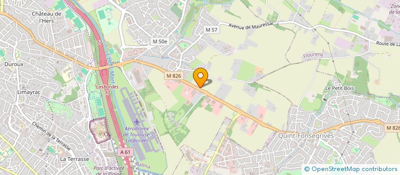 localisation de l'entreprise MONSIEUR LIONEL MELLET  BALMA