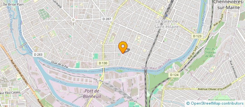 localisation de l'entreprise MONSIEUR LIONEL MELUL à SAINT-MAUR-DES-FOSSES