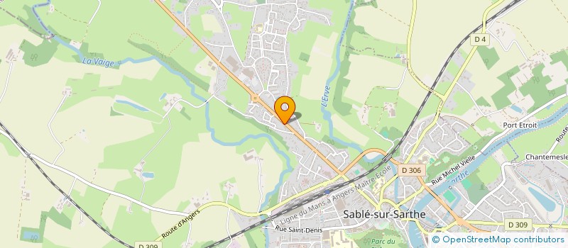 localisation de l'entreprise MONSIEUR LIONEL MENTION  SOLESMES