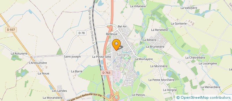 localisation de l'entreprise MONSIEUR LIONEL MEYER à LA ROCHE-SUR-YON