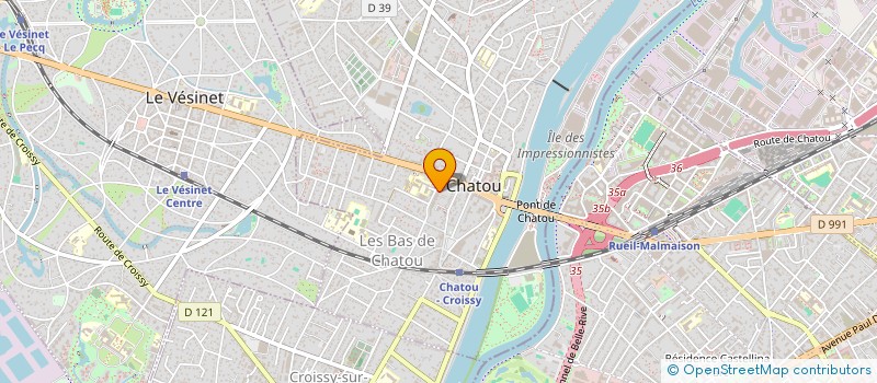 localisation de l'entreprise MONSIEUR LIONEL MEZU  CHATOU