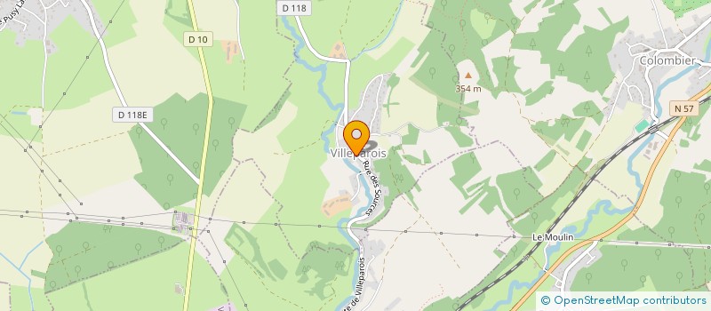 localisation de l'entreprise MONSIEUR LIONEL MILLET  VILLEPAROIS