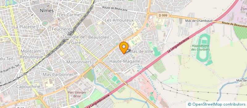 localisation de l'entreprise MONSIEUR LIONEL MISTRAL  NIMES