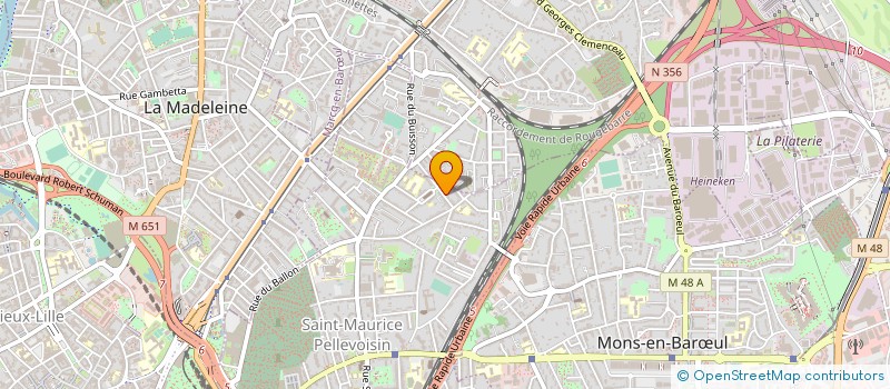 localisation de l'entreprise MONSIEUR LIONEL MISTRETTA à LILLE