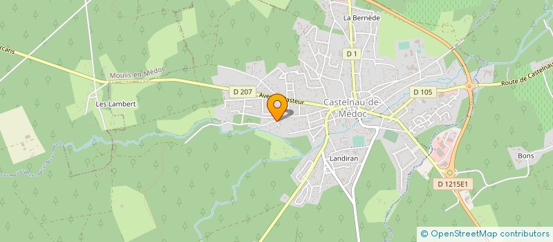 localisation de l'entreprise MONSIEUR LIONEL MOHR  CASTELNAU-DE-MEDOC