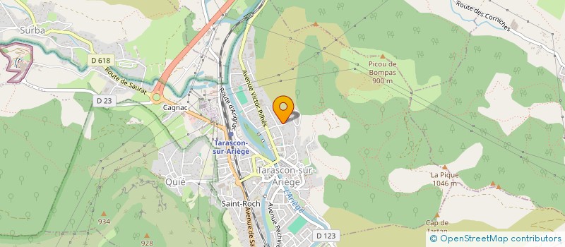 localisation de l'entreprise MONSIEUR LIONEL MORAIS à TARASCON-SUR-ARIEGE