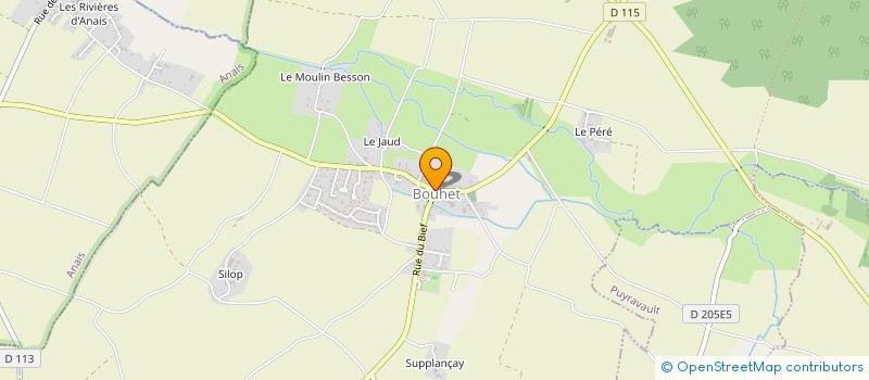 localisation de l'entreprise MONSIEUR LIONEL MOREAU à BOUHET