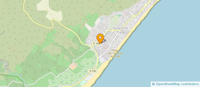 localisation de l'entreprise MONSIEUR LIONEL MOREAU  NARBONNE