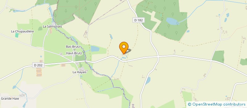 localisation de l'entreprise MONSIEUR LIONEL MOREAU à CHALLAIN-LA-POTHERIE