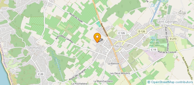 localisation de l'entreprise MONSIEUR LIONEL MOREAU  SAINT-GEORGES-D'OLERON