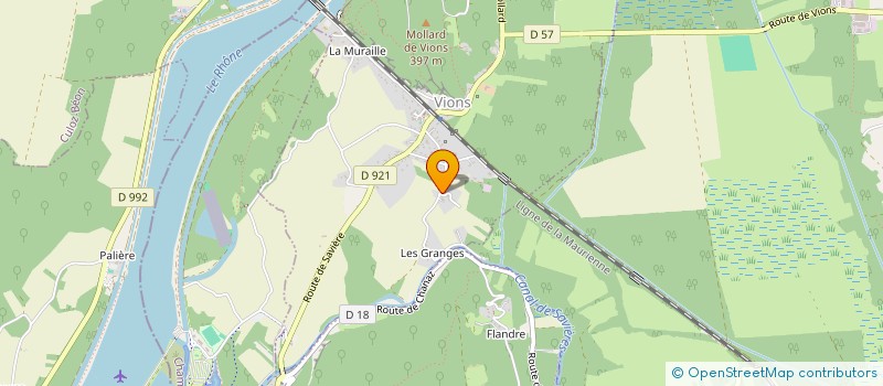localisation de l'entreprise MONSIEUR LIONEL MOUGIN à VIONS