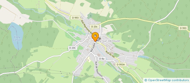 localisation de l'entreprise MONSIEUR LIONEL MUNIER  CIREY-SUR-VEZOUZE