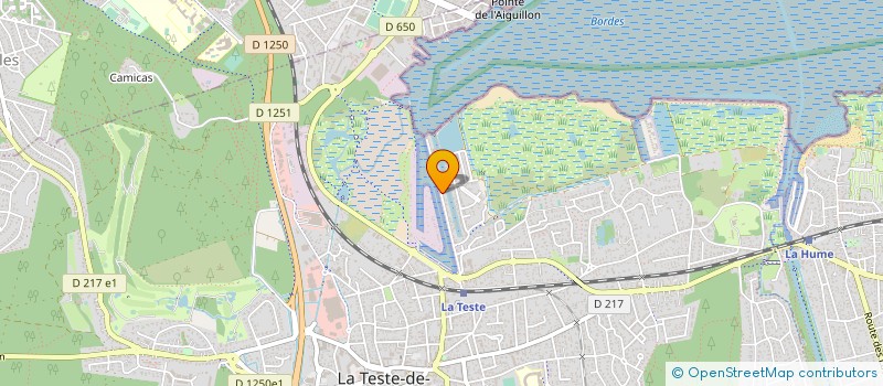 localisation de l'entreprise MONSIEUR LIONEL NADEAU à LA TESTE-DE-BUCH