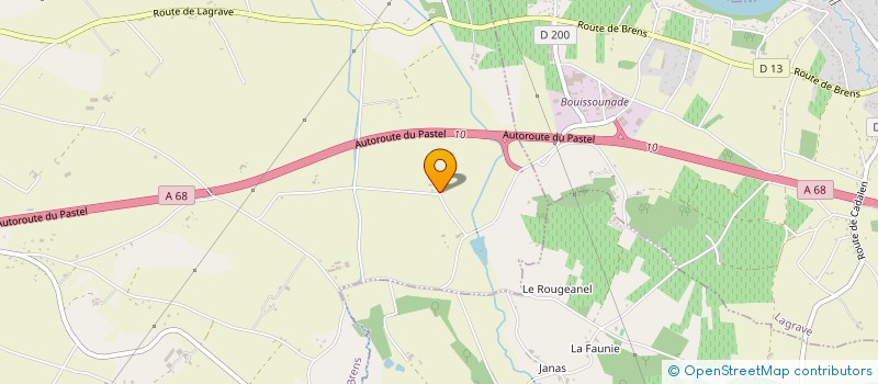 localisation de l'entreprise MONSIEUR LIONEL NAVARRO  CADALEN