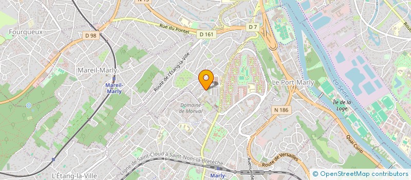 localisation de l'entreprise MONSIEUR LIONEL NERRANT  LE PECQ