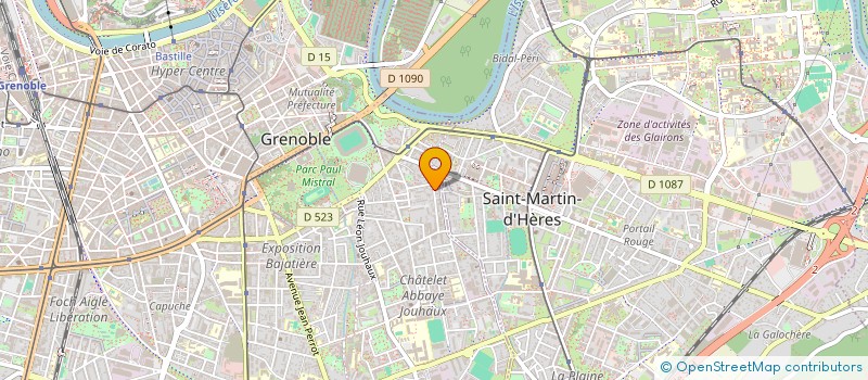 localisation de l'entreprise MONSIEUR LIONEL NICHILO  GRENOBLE