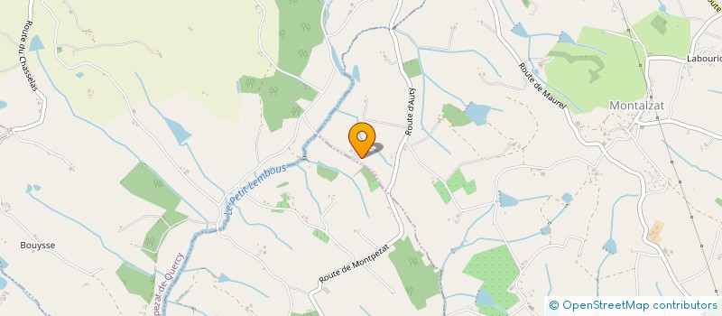 localisation de l'entreprise MONSIEUR LIONEL NICOL  MONTALZAT