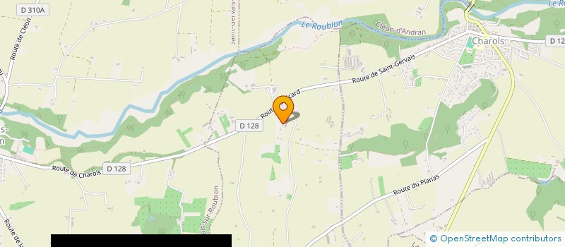 localisation de l'entreprise MONSIEUR LIONEL NOALHYT à LA BEGUDE-DE-MAZENC