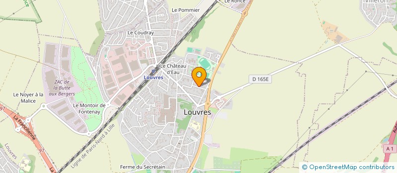 localisation de l'entreprise MONSIEUR LIONEL NOGUERA à LOUVRES