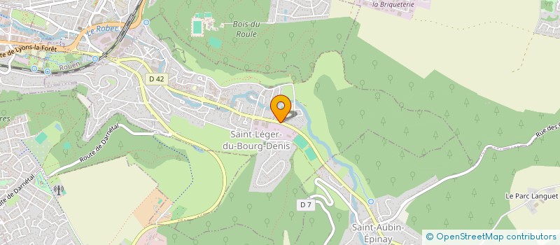localisation de l'entreprise MONSIEUR LIONEL NORE  SAINT-LEGER-DU-BOURG-DENIS