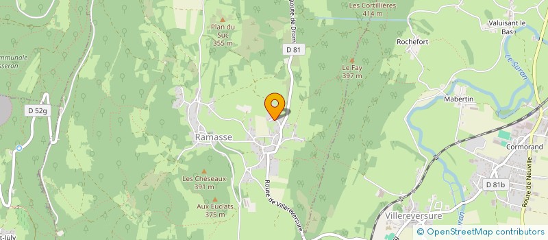 localisation de l'entreprise MONSIEUR LIONEL OUDRY  RAMASSE