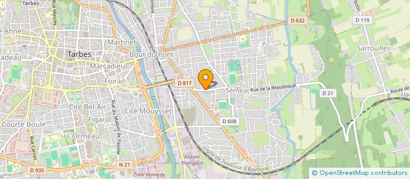 localisation de l'entreprise MONSIEUR LIONEL PALOMINO  SEMEAC