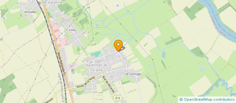 localisation de l'entreprise MONSIEUR LIONEL PALOUS  VARENNES-LE-GRAND