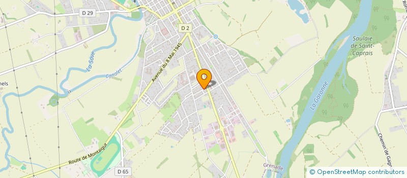 localisation de l'entreprise MONSIEUR LIONEL PATEY  GRENADE