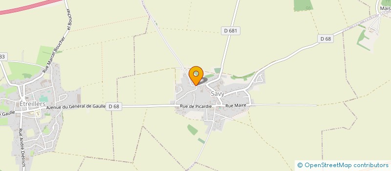 localisation de l'entreprise MONSIEUR LIONEL PAUCHARD  SAVY