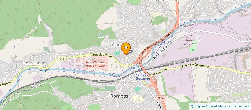 localisation de l'entreprise MONSIEUR LIONEL PELLETIER  CLOUANGE