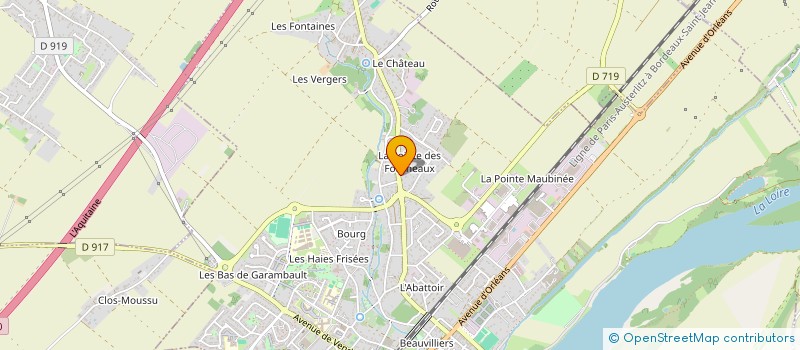 localisation de l'entreprise MONSIEUR LIONEL PERDOUX à BEAUGENCY