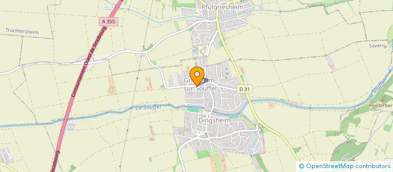 localisation de l'entreprise MONSIEUR LIONEL PERROTEZ  GRIESHEIM-SUR-SOUFFEL