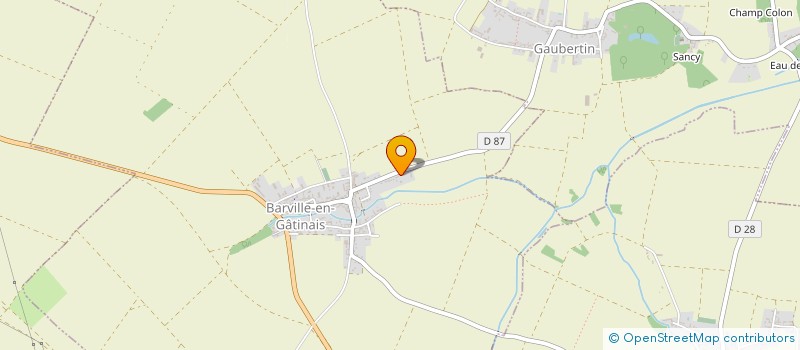 localisation de l'entreprise MONSIEUR LIONEL PERTHUIS  NANCRAY-SUR-RIMARDE