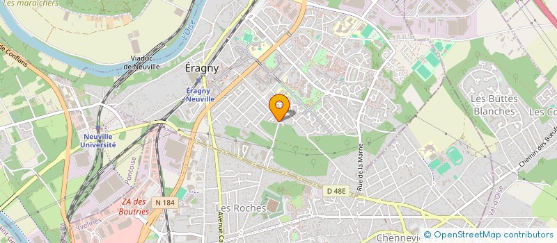 localisation de l'entreprise MONSIEUR LIONEL PERY  ERAGNY