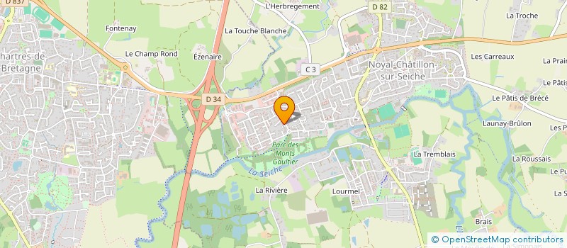 localisation de l'entreprise MONSIEUR LIONEL PICARD  NOYAL-CHATILLON-SUR-SEICHE