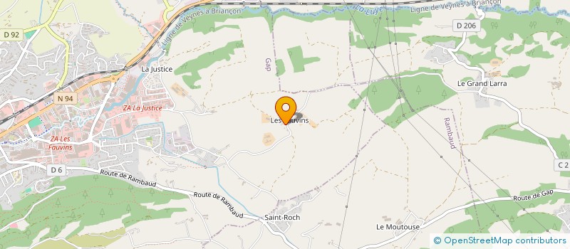 localisation de l'entreprise MONSIEUR LIONEL PIFFARETTI  GAP