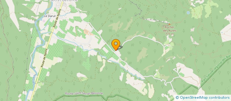 localisation de l'entreprise MONSIEUR LIONEL PILOT  ROCHE-SAINT-SECRET-BECONNE