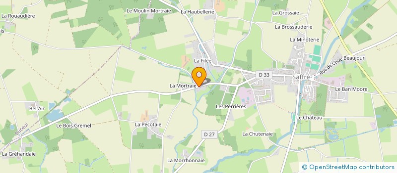 localisation de l'entreprise MONSIEUR LIONEL PINEL  SAFFRE