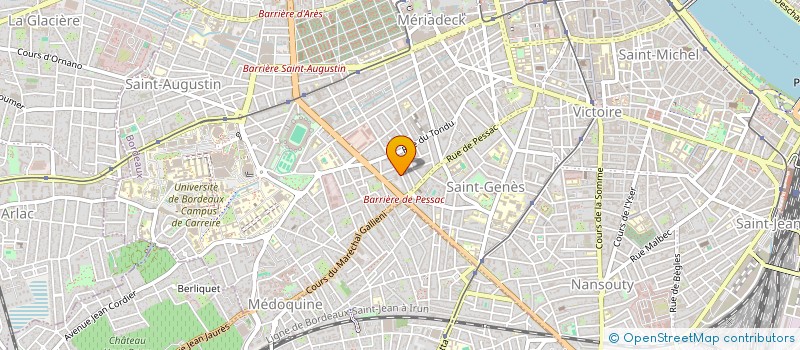 localisation de l'entreprise MONSIEUR LIONEL PION à BORDEAUX