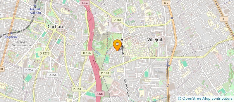 localisation de l'entreprise MONSIEUR LIONEL PIRON à VILLEJUIF