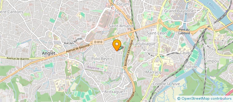 localisation de l'entreprise MONSIEUR LIONEL POIGT  BAYONNE