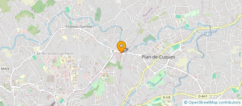 localisation de l'entreprise MONSIEUR LIONEL POLETTI  MARSEILLE