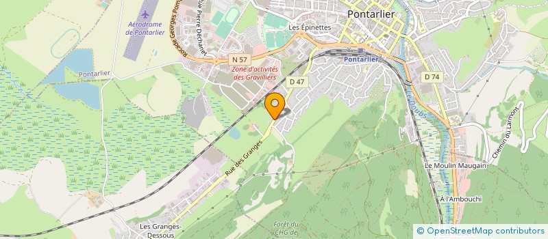 localisation de l'entreprise MONSIEUR LIONEL POLLART à PONTARLIER