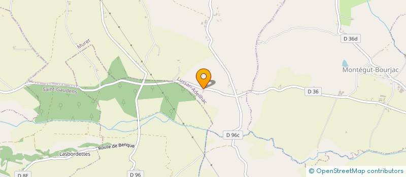 localisation de l'entreprise MONSIEUR LIONEL PONS  LE FOUSSERET