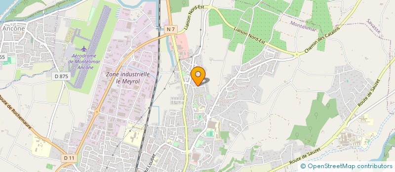 localisation de l'entreprise MONSIEUR LIONEL PONT  MONTELIMAR