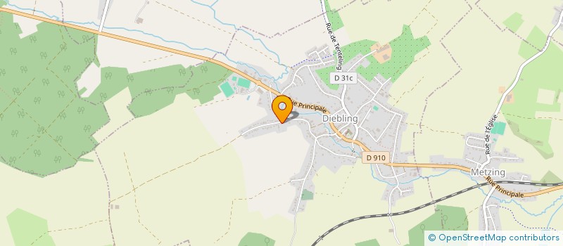 localisation de l'entreprise MONSIEUR LIONEL PORT  DIEBLING