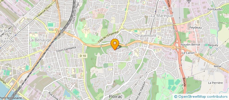 localisation de l'entreprise MONSIEUR LIONEL PORTELLI à FLOIRAC