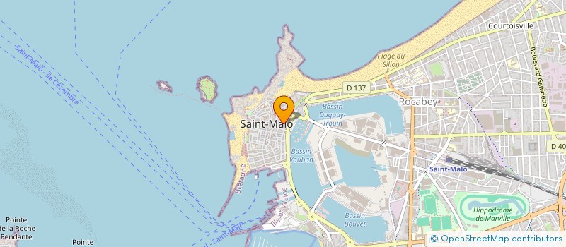 localisation de l'entreprise MONSIEUR LIONEL POULAIN à SAINT-MALO