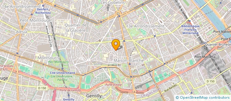 localisation de l'entreprise MONSIEUR LIONEL POURSAC  PARIS