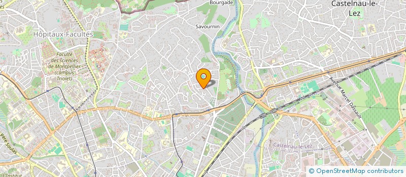 localisation de l'entreprise MONSIEUR LIONEL POUSSINE à MONTPELLIER